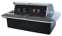 PROAUDIO WP-RCA-2U  Настенная коммутационная панель: RCA x 2, TRS x 2