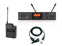 AUDIO-TECHNICA ATW-2110a/P радиосистема с поясным передатчиком, 10 каналов, петличный микрофон AUDIO-TECHNICA AT829cw