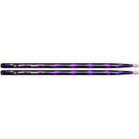 VATER VCP5AW 5A барабанные палочки, материал орех, деревянная головка, цвет фиолетовый