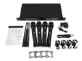 Axelvox DWS7000HT (FC Bundle) радиосистема с четырьмя ручными микрофонами