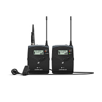 Sennheiser EW 122P G4-A1 (470-516 MHz)  Накамерная радиосистема с петличным микрофоном Sennheiser  ME 4