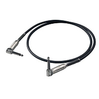PROEL BULK130LU03 Патч-кабель, 6.3 мм угловой моноджек - 6.3 мм угловой моноджек, длина 0.3 метра