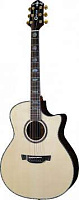 CRAFTER SRP D-36ce  электроакустическая гитара с вырезом, верх - массив ели, корпус - массив палисандра