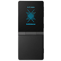 HIFIMAN Supermini  Hi-Fi плеер, поддержка файлов 24/192, карты памяти microSD, время работы 22 ч, вес 70 г, металлический корпус, цвет черный.