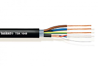 Tasker TSK1048 гибридный: 110 Ом DMX, OFC 1х2х0.22 кв.мм и жилы электропитания 3х0.75 кв.мм