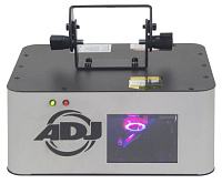 American Dj Ruby Royal лазерный проектор, красный лазер 150 мВт и фиолетово-синим лазер 150 мВт, 20 лазерных рисунков