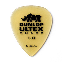 Dunlop 433R100 Ultex Sharp 72Pack  медиаторы, толщина 1 мм, 72 шт.