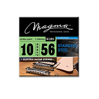 Magma Strings GE220S Струны для 7-струнной электрогитары 10-56, серия Stainless Steel