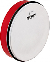 MEINL NINO5R  бубен (ручной барабан) 10" с колотушкой красный, мембрана пластик
