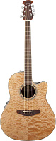 OVATION CS24P-4Q Celebrity Standard Plus Mid Cutaway Natural Quilt Maple Электроакустическая гитара