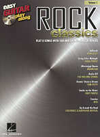 HL00702560 - EASY GUITAR PLAY ALONG VOLUME 1 ROCK CLASSICS GTR TAB BK/CD
