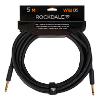 ROCKDALE Wild B5 инструментальный кабель джек моно 6.3 мм - джек моно 6.3 мм, длина 5 метров