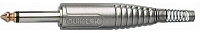 QUIK LOK G223 металлический кабельный разъем mono JACK (TS) 6.3 мм, усиленный