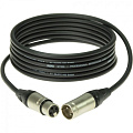 KLOTZ M1K1FM1000 M1 готовый микрофонный кабель на основе MY206, разъёмы Klotz XLR мама XLR папа, длина 10 м