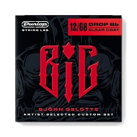 Dunlop BIG1268 Björn Gelotte струны для электрогитары, никель, Drop Bb, 12-68