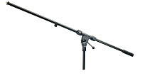 K&M 21100-300-55 журавль для микрофонной стойки, длина 840 мм, алюминий, чёрный