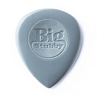 Dunlop 445R200 Big Stubby Nylon 24Pack медиаторы, толщина 2 мм, 24 шт.