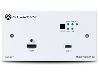ATLONA AT-OME-TX21-WP-E настенная панель-коммутатор, 4K/UHD HDMI + USB-C, в новом корпусе