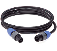 KLOTZ SC3-10SW готовый спикерный кабель 2 x 1.5мм, длина 10м, Neutrik Speakon, пластик -Neutrik Speakon, пластик, цвет черный