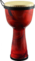 TERRIS DPC-10 CRIME  джембе, пластик, 10" (25 см) - 20" (50 см), красный