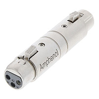 Amphenol AC3F3FW переходник XLR "мама" - XLR "мама"