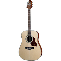 CRAFTER D-8/NC акустическая гитара дредноут, верхняя дека - массив ели, корпус - красное дерево, цвет натуральный, чехол в комплекте