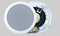 Nusun CS306  потолочная широкополосная акустическая система, 6-10 Вт, 70/100 В, 6",110 Гц - 13 кГц, ABS пластик, цвет белый
