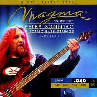 Magma Strings PS100 Струны для бас-гитары Peter Sonntag 40-100, серия Signature