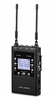 FBW WT-U8 двухканальный портативный приемник радиосистемы, CH1 512-537 МГц, CH2 564-589 МГц