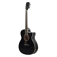 STARSUN TG220c-p Black акустическая гитара, цвет черный