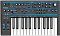 NOVATION Bass Station II аналоговый синтезатор, 25 клавиш