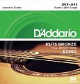 D'ADDARIO EZ890 струны для акустической гитары