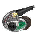 WESTONE AM PRO30 Clear  Внутриканальные наушники, съемный кабель,  три драйвера на наушник, частотный диапазон 20-18 000Гц, сопротивление 56Ом, чувствительность 124 дБ, цвет корпуса - прозрачный