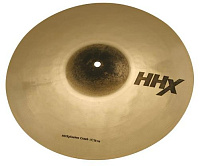 SABIAN HHX 15" X-PLOSION CRASH ударный инструмент, тарелка, отделка Brilliant, стиль Modern, звук Moderd Dark, металл B20 Bronze, тон средний, вес Thin