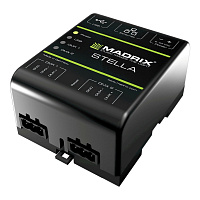 MADRIX IA-HW-001019  MADRIX® STELLA Конвертер сигнала Ethernet в DMX.  Art-Net node / USB 2.0 DMX512 interface, 2 x 512 DMX channels IN/OUT, установка на DIN-рейку