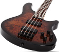 Schecter C-4 STANDARD TB Бас-гитара, 4 струны, цвет TOBACCO BURL