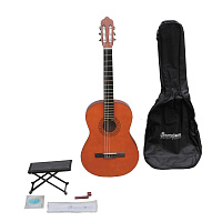 Barcelona CG11K/NA  Набор: классическая гитара, чехол, подставка, струны