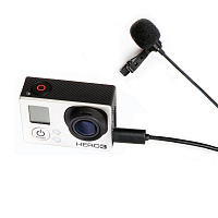 Boya BY-LM20 Всенаправленный конденсаторный петличный микрофон для GoPro, видео- и фотокамер, смартфонов