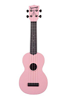 WATERMAN by KALA KA-SWB-PK Soft Pink Matte Soprano Ukulele Укулеле сопрано, материал пластик, цвет розовый, отделка матовая