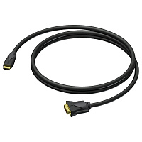 Procab CLV160/3 Кабель DVI-D вилка – HDMI вилка, AWG 24, длина 3 метра