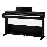 KAWAI KDP75B  цифровое пианино, 192-голосная полифония, механика Responsive Hammer Compact (RHC), цвет черный