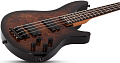 Schecter C-4 STANDARD TB Бас-гитара, 4 струны, цвет TOBACCO BURL