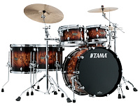 TAMA WBS52RZS-MBR STARCLASSIC WALNUT/BIRCH ударная установка из 5-ти барабанов, цвет коричневый бёрст, орех/берёза