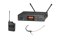 Audio-Technica ATW-2110a/HC3 головная радиосистема, 10 каналов с конденсаторным микрофоном Audio-Technica BP892 cwTH