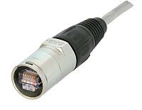 Neutrik NE8MC-1 кабельный разъем RJ45, для кабеля 3.5 — 8мм, разъем обжимается после установки колпачка