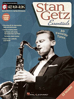 HL00843193 - Jazz Play-Along Volume 132: Stan Getz Essentials - книга: сборник партитур к пьесам Стена Гетца, 88 страниц, язык - английский