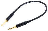 Cordial CFM 0,3 VV инструментальный кабель джек - джек стерео 6.3 мм, длина 0.3 метра