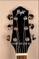 FLIGHT AD-200 BK  акустическая гитара, цвет черный, скос под правую руку
