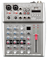 SVS Audiotechnik AM-4 DSP Микшерный пульт аналоговый, 4-канальный, 24 DSP эффекта, USB интерфейс