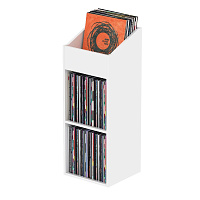 Glorious Record Rack 330 White  стойка для виниловых пластинок, вместимость до 330 штук, цвет белый